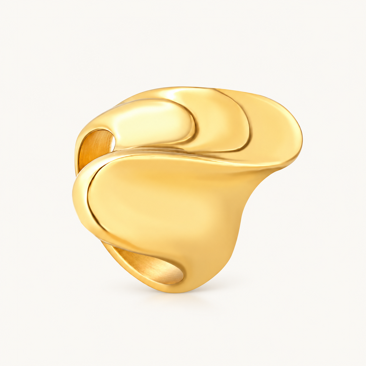 Freeform Wave Ring — product view