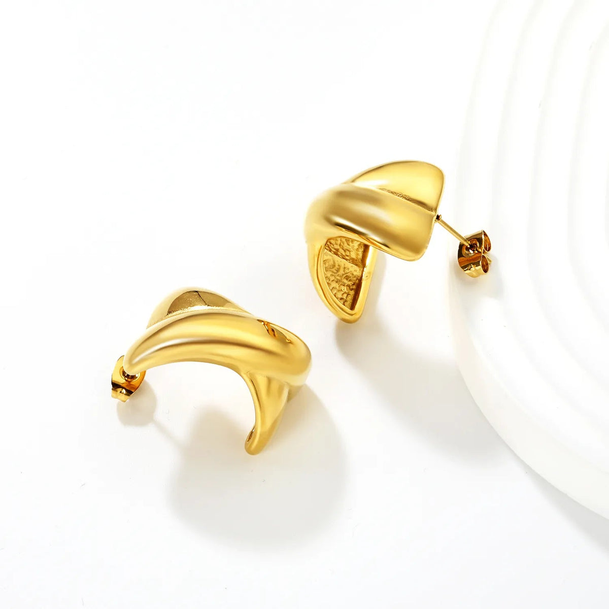 Crossover X Stud Earrings — product view