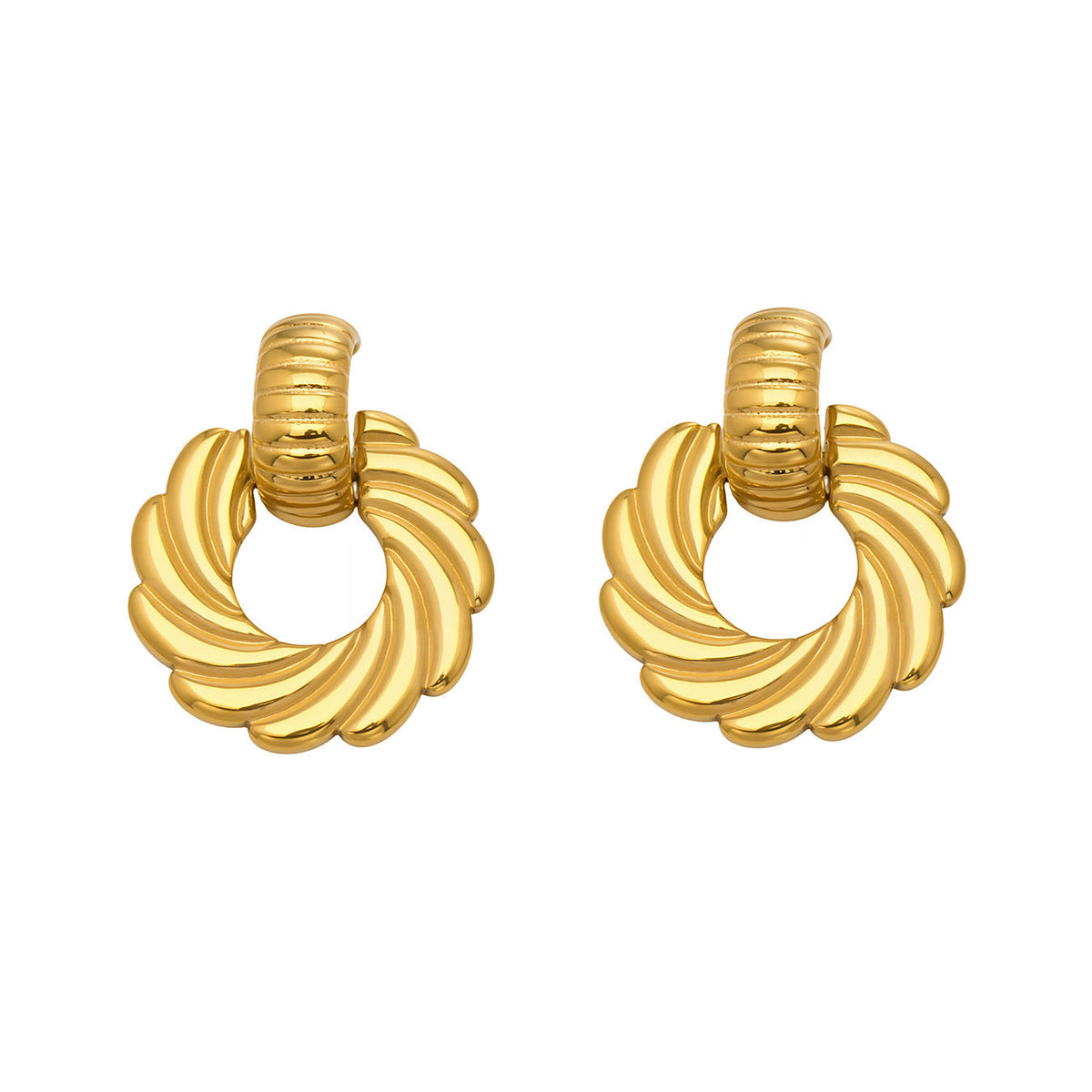 Spiral Twist Earrings — product view