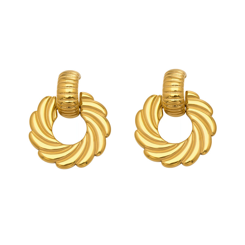 Spiral Twist Earrings